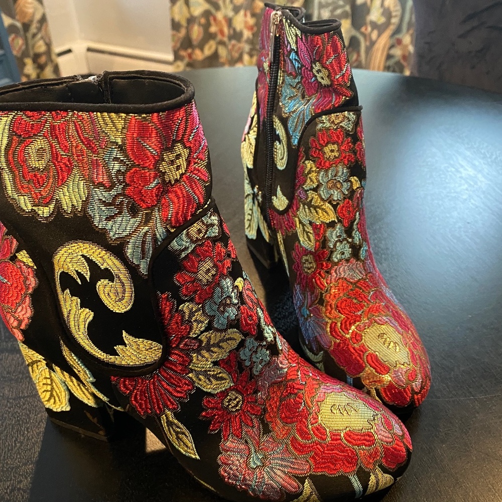 Beautifully Embroidered Boots